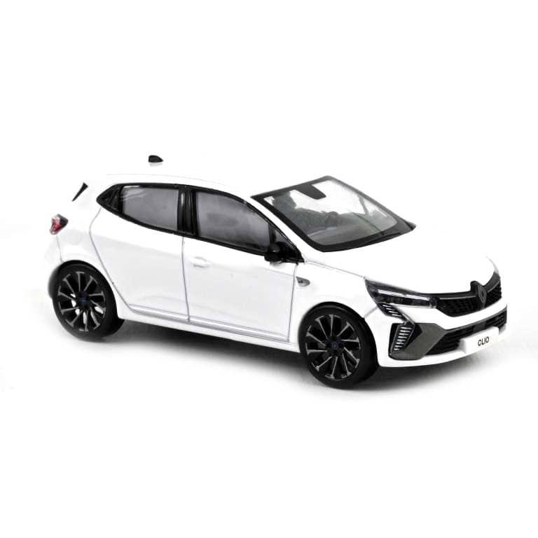 Norev Die Cast Collectables - 1:43 2024 Renault Clio Esprit Alpine Glacier White