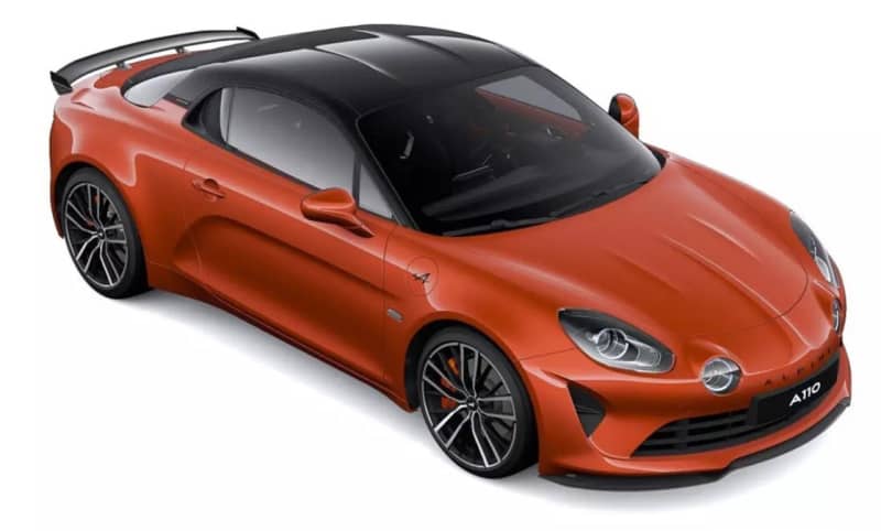 Norev Die Cast Collectables - 1:43 2022 Alpine A110 S Pack Aero - Fire Orange