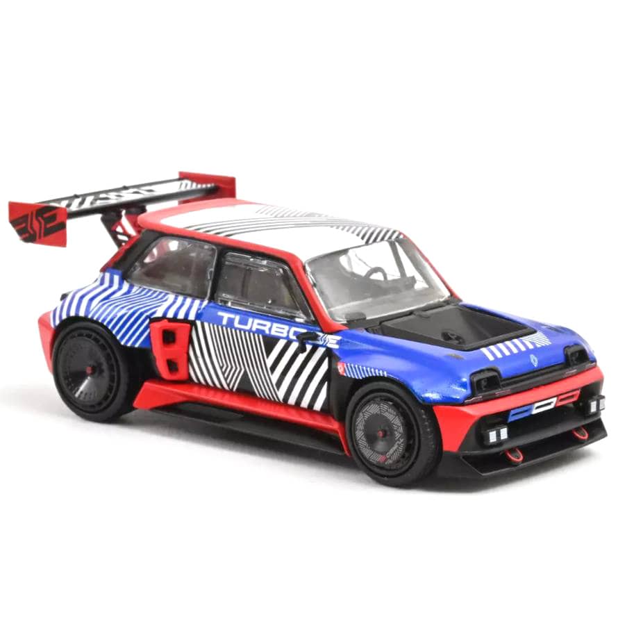 Norev 1/43 2023 Renault Concept R5 Turbo 3E E-Tech 100% Electric Blue & Red NV517967
