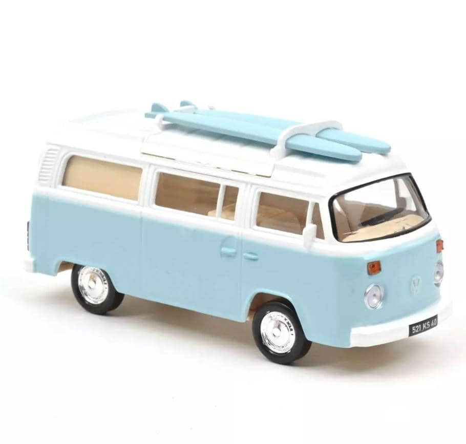 Norev 1/43 1973 VW Combi T2b Camper Van  - Pastel Blue NV841108