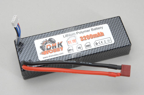 DHK Li-Po Battery (3S 11.1V 20C 3200mAh) Deans/T-Plug