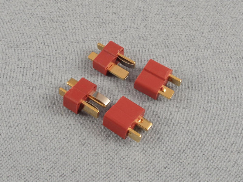 Deans Style Connector Set 2prs with Heat Shrink