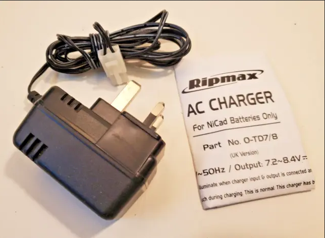 Ripmax AC Charger Nimh Battery Only O-TD7/8