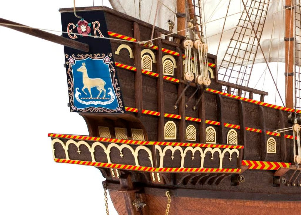 OcCre 1/85 HMS Golden Hind Wooden Boat Kit OC12003