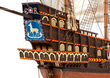 OcCre 1/85 HMS Golden Hind Wooden Boat Kit OC12003