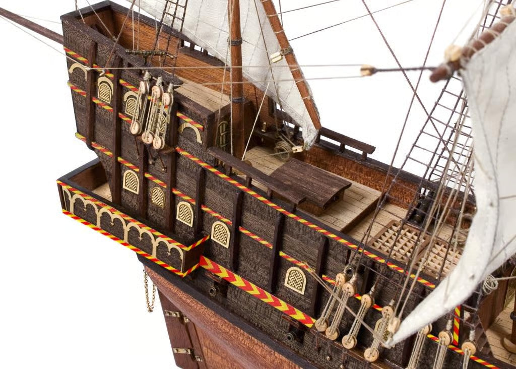 OcCre 1/85 HMS Golden Hind Wooden Boat Kit OC12003