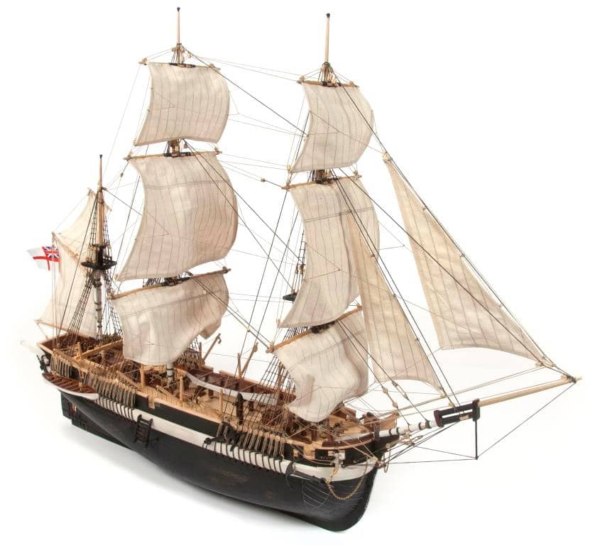 OcCre 1/75 HMS Terror Wooden Boat Kit OC12004