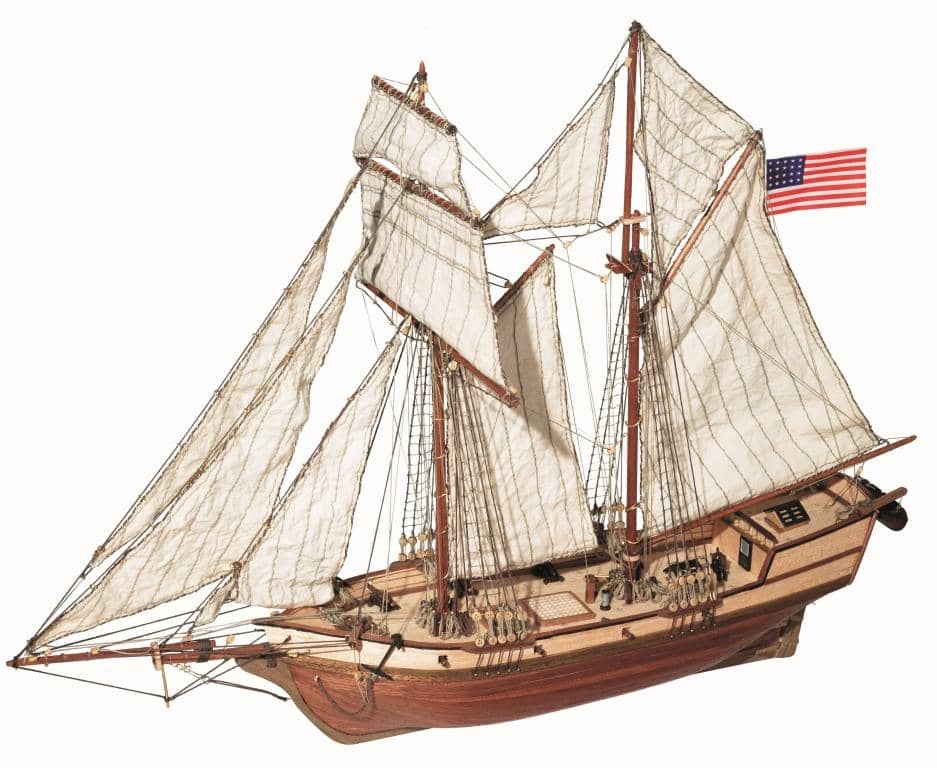 OcCre 1/100 Albatros Wooden Boat Kit OC12500