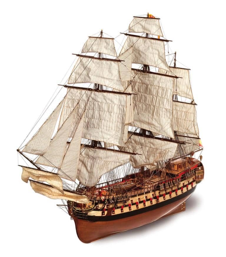 OcCre 1/70 Montanes Wooden Boat Kit OC15000