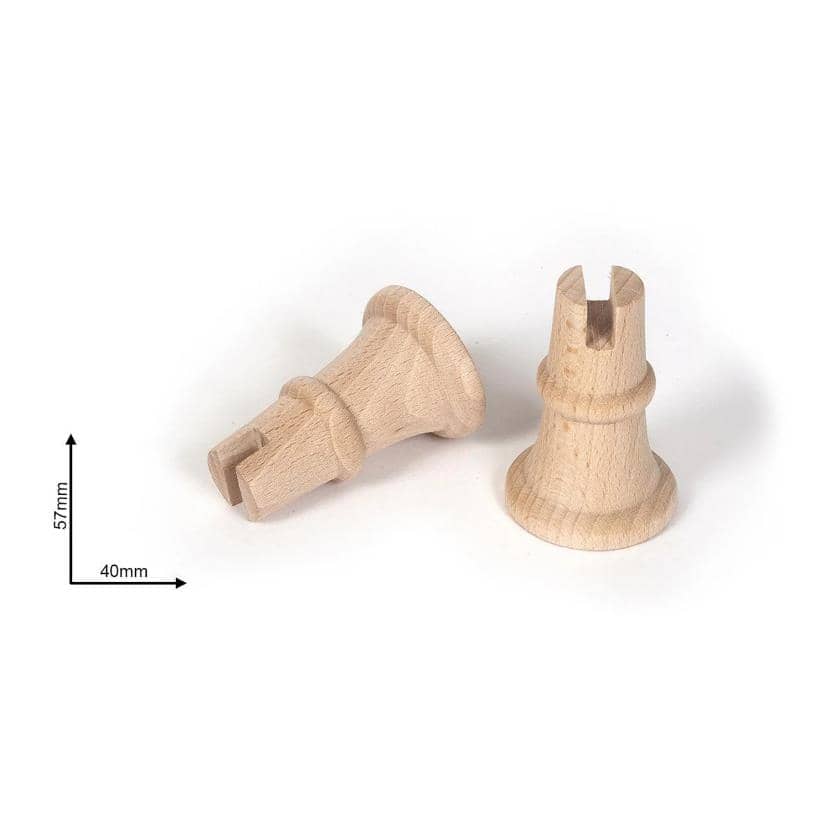 OcCre OcCre 57mm Wooden Exhibition Base Supports OC19131