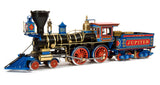 OcCre 1/32 Jupiter 4-4-0 Steam Locomotive Mixed Media Model Kit OC54007