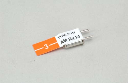 Vintage 27mhz AM Crystals - Pairs (Tx/Rx) Orange