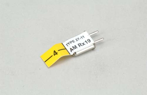 Vintage 27mhz AM Crystals - Pairs (Tx/Rx) Yellow