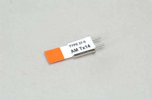 Vintage 27mhz AM Crystals - Pairs (Tx/Rx) Orange