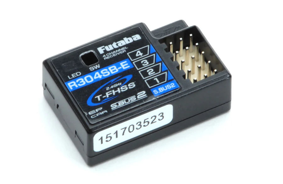 Futaba 4ch Rx T-FHSS (S-Bus) (HV) 2.4GHz - BAGGED - SECOND HAND - AS NEW