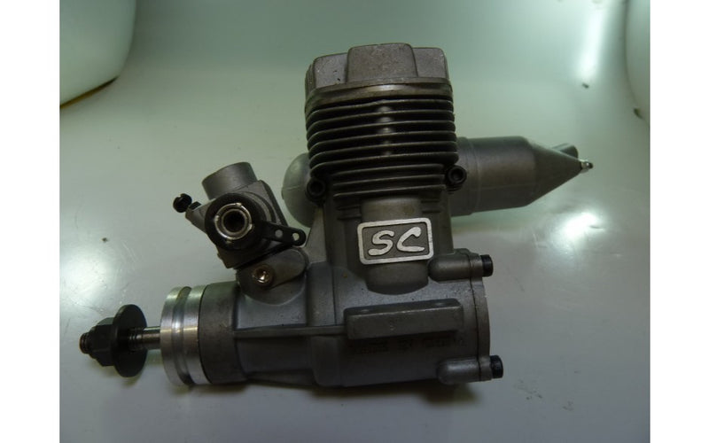 Second Hand engine Glow 2-stroke SC 40 with silencer (BOX 64)