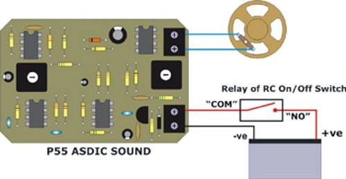 P55 P55 Asdic Sound Repeater ACTion Electronics