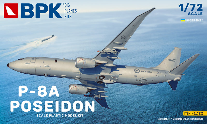 Big Plane Kits 1/72 P-8A Poseidon 7222