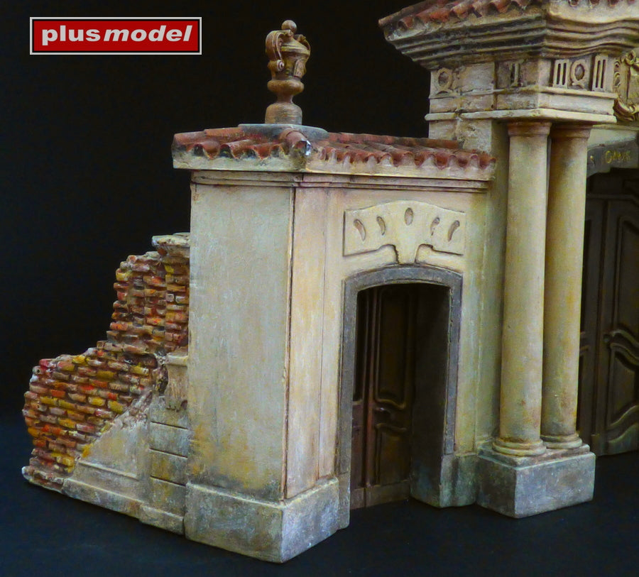 Plusmodel 1/35 Baroque Gate Diorma kit 174