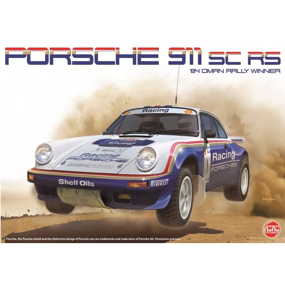 NuNu 1/24 Porsche 911 1984 Oman Rally Kit NU24011