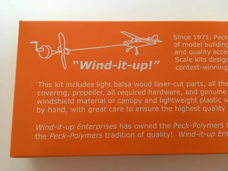 Peck-Polymers Prairie Bird Rubber Powered Kit