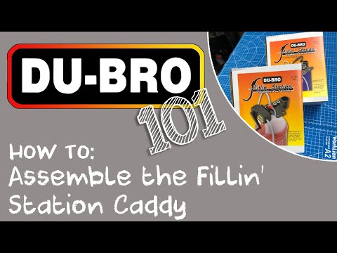 Dubro Filling Station fuel caddy (Bottle not Included)