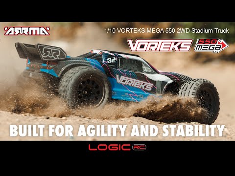 Arrma VORTEKS 2WD (No Battery/Charger) Blue  -   FOR PRE ORDER ONLY