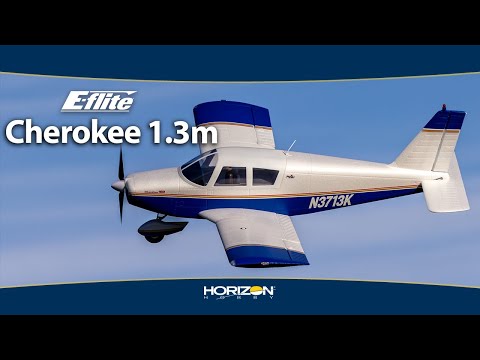 E-Flite Cherokee 1.3m BNF Basic with AS3X and SAFE Select