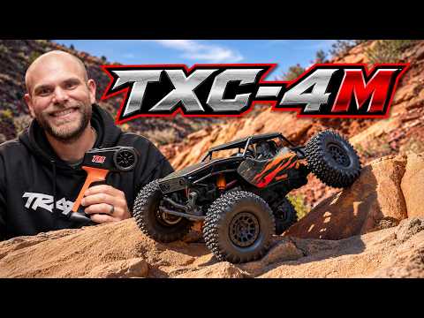 Traxxas TXC-4M Extreme Crawler 1:18 4X4 RTD Crawler - Pink (+TQ Compact/3S BL/3350Kv/ Clipless Tube-Frame Body) - Pre Order - Expected mid December