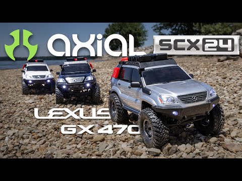 Axial 1/24 SCX24 Lexus GX 470 4WD Rock Crawler RTR White - FOR PRE ORDER ONLY - EXPECTED EARLY DECEMBER