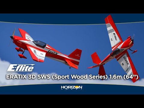 E-Flite Eratix 3D SWS 1.6m (64 Inch) BNF Basic with AS3X+ & SAFE Select - PRE ORDER - EXPECTED EARLY NOVEMBER
