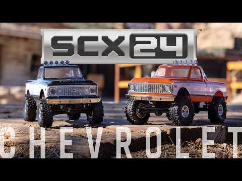 Axial 1/24 SCX24 1971 Chevrolet C10 4WD Truck RTR - Black - Pre Order - Expected Late May