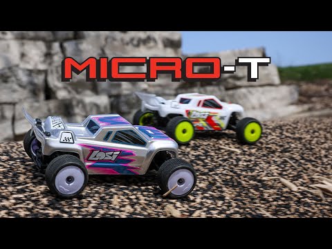Losi 1/28 Micro-T 2WD Stadium Truck RTR White - PRE ORDER - EXPECTED LATE MAY