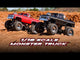 Traxxas TRX-4MT Chevrolet K10 1:18 4WD Electric Monster Truck - Red (+ TQ/ECM-2.5/Titan 87T/750mAh LiPo/USB charger)