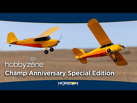 HobbyZone Champ Anniversary Special Edition 515mm BNF Basic with SAFE - PRE ORDER ONLY - EXPECTED EARLY AUGUST (Copy)