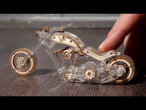 Viter Models Chopper V1. Motorbike kit - 3D puzzle
