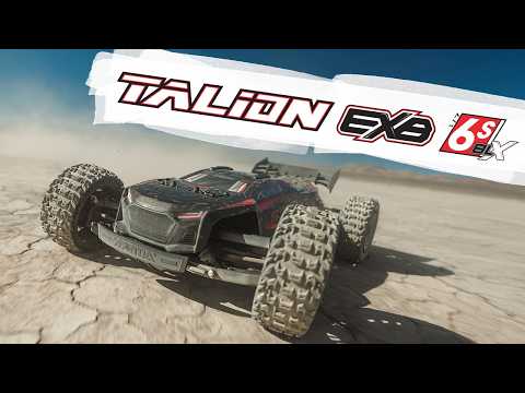 ARRMA 1/7 TALION 6S EXB 4X4 RTR Speed Truck Black - Pre Order - Expected Mid May