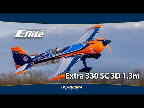 E-Flite Extra 330 SC 3D 1.3m BNF Basic with AS3X and SAFE Select