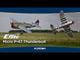 EFlite Micro P-47 Thunderbolt 625mm BNF Basic with AS3X+ and SAFE S - Pre Order - Expected Second Week of December