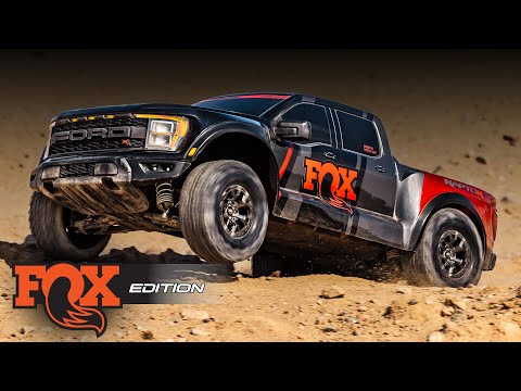 Traxxas Ford Raptor R 1:10 Pro Scale 4WD Brushless Electric Replica Truck - Fox (+ TQi 2-ch/TSM/VXL-3S/Velineon 3500kV )