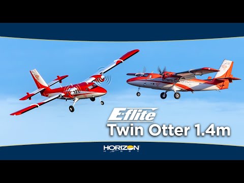 EFlite DHC-6 Twin Otter 1.4m BNF Basic