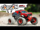 ARRMA 1/10 GORGON 2WD RTA Kit Brushed Monster Truck with Battery & USB Charger