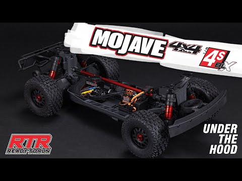 ARRMA 1/8 MOJAVE 4X4 4S BLX Desert Truck RTR - Blue -