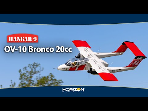 Hangar 9 OV-10 Bronco 20cc ARF 84 Inch with Landing Gear Set - FOR PRE ORDER ONLY