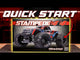 Traxxas Stampede 4WD 1:10 4WD RTR Monster Truck - Black (+ TQi Sport 2-ch/VX3 V3200 Clipless Body)