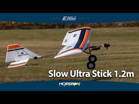 E-Flite Slow Ultra Stick 1.2m BNF Basic with AS3X and SAFE Select