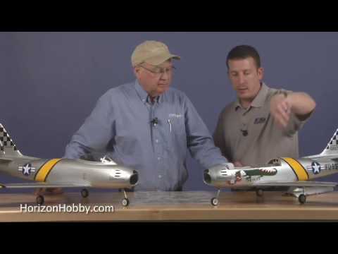 Eflite F-86 Sabre 15 DF Jet ARF - SECOND HAND - NEW IN BOX