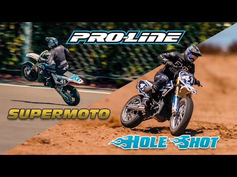 Pro Line 1/4 Supermoto S3 Motorcycle Rear Tire MTD Black (1): PROMOTO