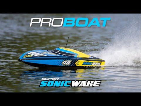 Pro Boat Super Sonicwake 48 Inch 8S Self-Righting Brushless Deep-V RTR - FOR PRE ORDER ONLY