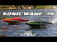 Pro Boat Sonicwake 36" V3 Self-Righting V-Hull Boat RTR - Black - Pre Order - Expected second week of December